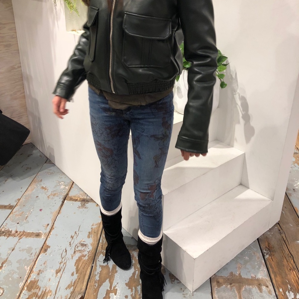 Free People skinny jeans